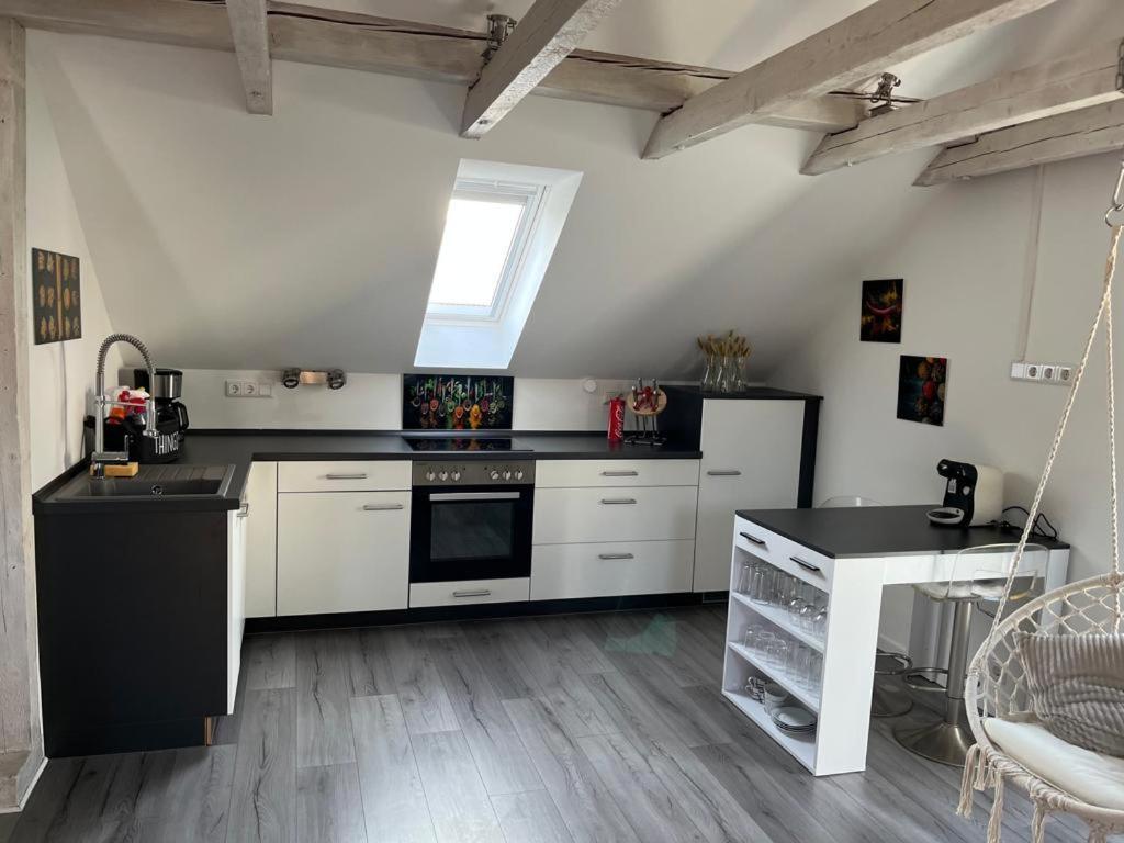 Willkommen Zuhause - Traumhafte, Zentrale Ferienwohnung In Kurstadt 巴特恩豪森 外观 照片